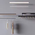 Modern Wall Mounted Hangers with Varied Colors and Designs for Home Use