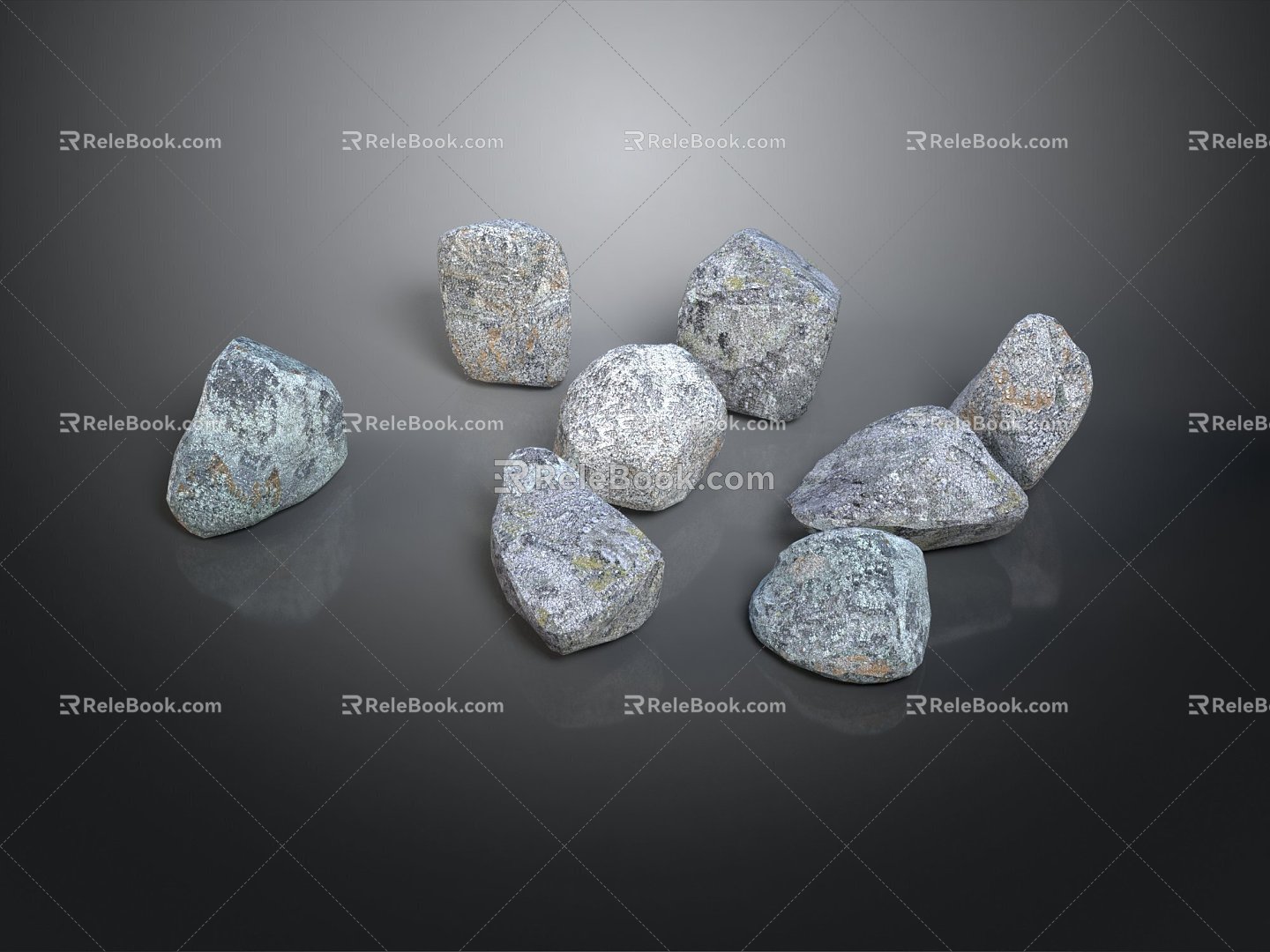 Stone Rock Stone Stone Appreciation Stone Strange Stone Ore Realistic 3d model