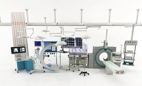 Modern Medical Devices Medical Equipment Nuclear Magnetic Resonance 3d model