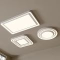 Modern Minimalist Ceiling Lights Square and Round Bright LED Interior Design 3d model