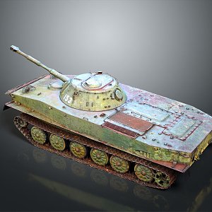 Light Tank Light Armored Tank Modern Tank World War II Tank World War I Tank Heavy Tank 3d model