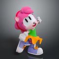 Monkey CG Monkey Cartoon Monkey Anime Monkey Stylized Monkey Fantasy Style Monkey Toy 3d model