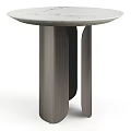 Elegant Modern Coffee Table With White Marble Top And Geometric Metal Base Design