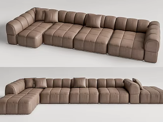 Modern Multiplayer Sofa 3d model