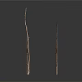 Primitive Handmade Wooden Weapons With Sharp Tips And Traditional Design