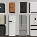 Single Double and Multi Door Refrigerators and Freezers in Various Colors