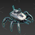 Robot Spider Drone Drone 3d model