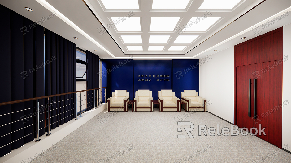 Modern Reception Room model