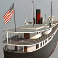Vintage Iron Hulled Steam Yacht Design Inspired By Wisconsin Steamer