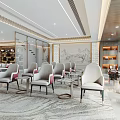 New Chinese Reception Hall 3d model