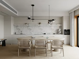 Modern Restaurant 3d model