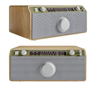 Modern radio ornaments 3d model