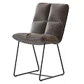 Modern Accent Chair With Velvet Upholstery Tufted Backrest And Sleek Metal Legs