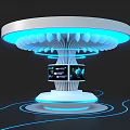 Modern Column 3d model