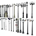 Various Stylish Outdoor Lights With Classic And Modern Designs For Garden And Street Use