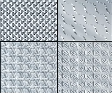 Modern wall decoration board 3d model