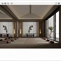 Spacious Yoga Fitness Studio With Yoga Mats Rollers Natural Light Mirrors And Wall Decor