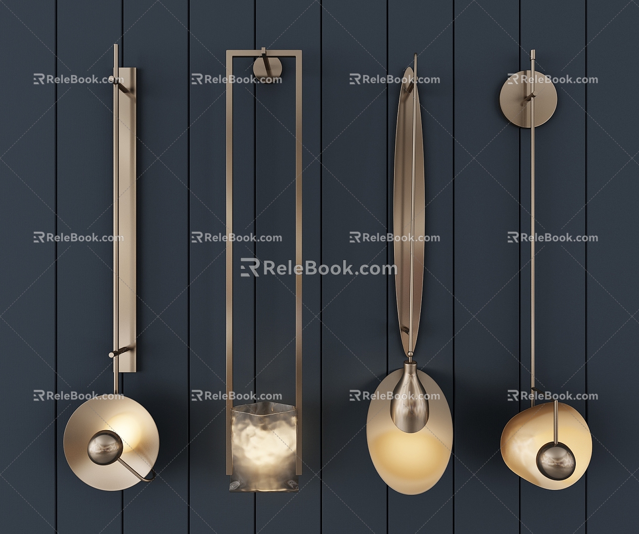 Modern wall lamp 3d model