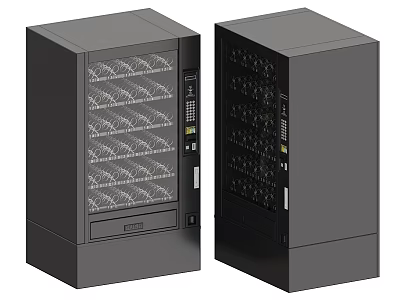 Commercial Server Racks With Multiple Slots And Black Enclosure Design For Data Centers 3d model