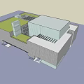 Modern Museum Building Featuring Concrete Exterior And Glass Structure Contemporary Design