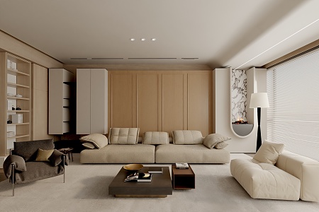 Living room 3d model