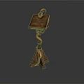 Intricate Carved Wooden Furniture Stand Featuring Square Top And Curved Decorative Element