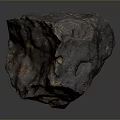 Natural Stone and Wood Material with Rustic Texture and Earthy Tones