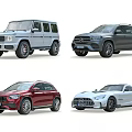 Mercedes Car Lineup Featuring SUV Sports Car Coupe And Crossover Styles