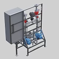 Pumping device 3d model