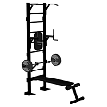 Sturdy Home Gym Sports Equipment With Weight Bench Barbell And Weights