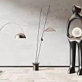 Modern floor lamp Simple floor lamp 3d model