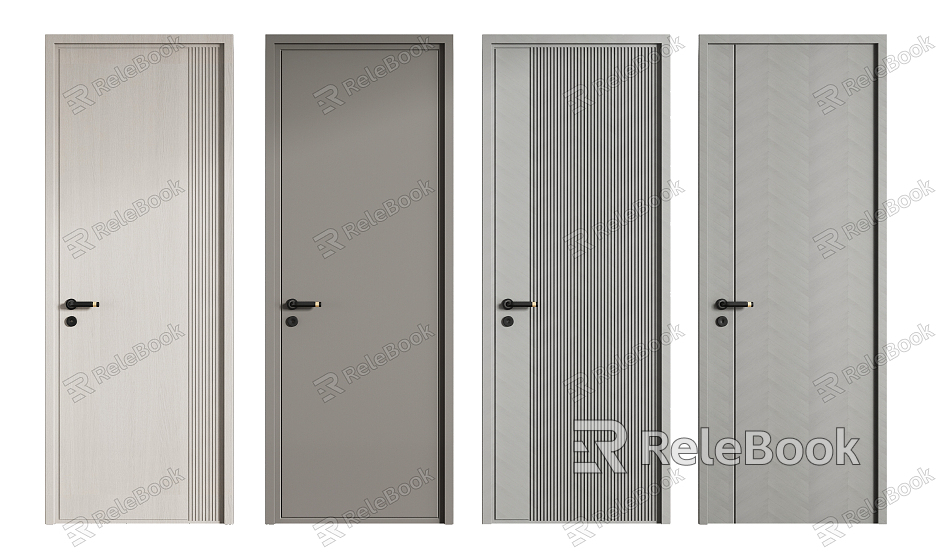 Modern swing door model