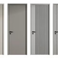 Modern swing door 3d model