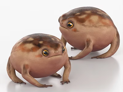Rain Frog Bullfrog Frog 3d model
