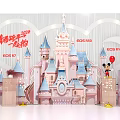 Fairy Tale Themed Inflatable Castle For 2024 Youth Graduation Season With EOS Cameras And Balloons