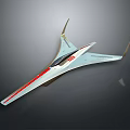 Futuristic NASA Aircraft Featuring Aerodynamic Design Sleek White Body And Unique Wing Structure