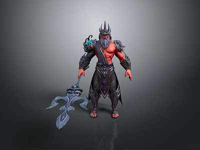 Western Samurai Western Warrior Western Hero Western Warrior Knight Hero Ancient Warrior Paladin 3d model