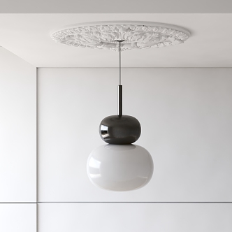 Modern MISSANA chandelier 3d model