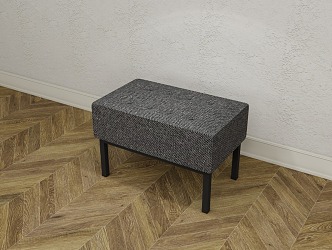 Soft bag sofa stool 3d model