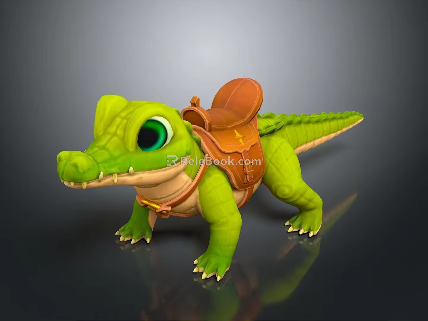 Crocodile Alligator Nile Crocodile carnivore reptile cold-blooded animal reptile 3d model