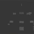Loose Gray Bricks Scattered as Architectural Construction Materials on White Background Surface