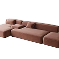 Modern Multiplayer Sofa 3d model
