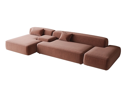 Modern Multiplayer Sofa 3d model