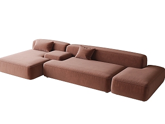 Modern Multiplayer Sofa 3d model