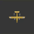 Vintage Yellow Biplane Model Featuring Open Framework And Roundel Markings On Wings