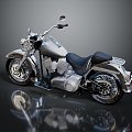 Modern motorcycle two-wheeled motorcycle off-road motorcycle road racing motorcycle 3d model