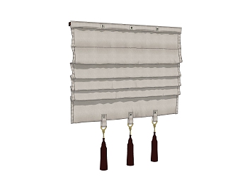 Roman Curtain 3d model