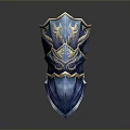 Medieval Shield Ancient Shield Defensive Weapon Ancient Shield Iron Shield Protective Shield Wooden Shield 3d model