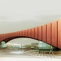 Modern Gate 3d model