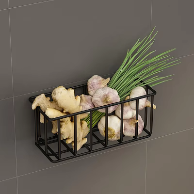 Onion Ginger Garlic Onion Ginger Garlic 3d model